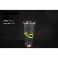 640ml Disposable Ribbon Plastic Cup